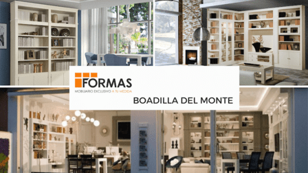 Formas Muebles Boadilla: Salones, librerías y dormitorios a medida