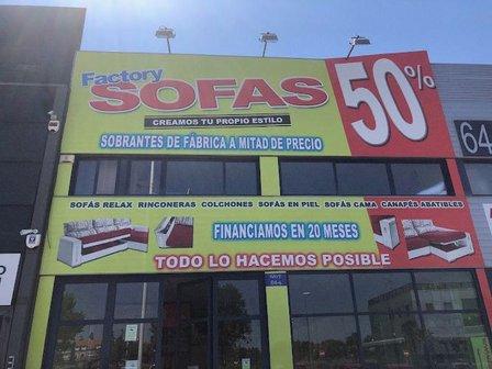 FACTORY SOFAS 50 % - VILLAVICIOSA