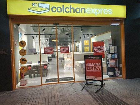 Tienda de colchones Colchón Exprés en la calle Orense
