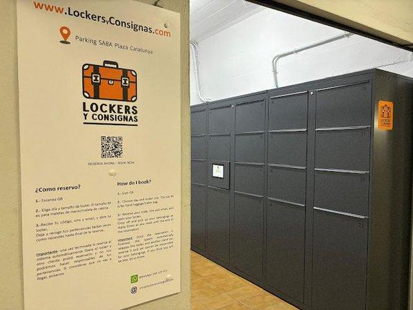 Lockers y Consignas Gran Vía | Plaza de España | Plaza Mostenses