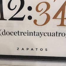 Zapatería Doce Treinta y Cuatro 12:34