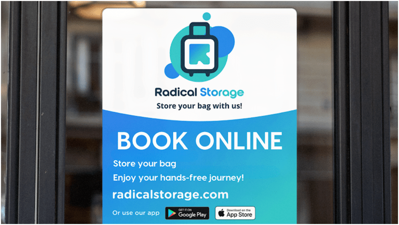 Radical Storage - Luggage Storage La Latina Metro Station
