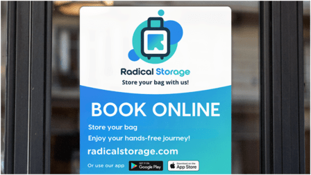 Radical Storage - Luggage Storage Portazgo