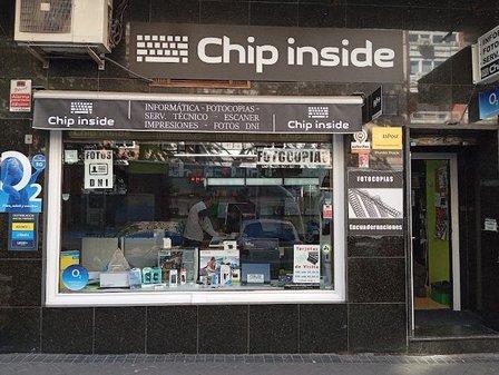 Chip inside