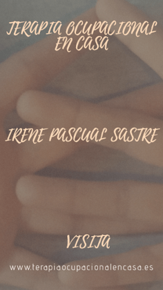 Terapia ocupacional - Irene Pascual Sastre