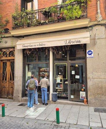 Librería Amapolas en octubre