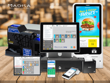 MADISA Madrid - Software de gestión TPV y Cajas Registradoras para Hostelería, Alimentación y Comercio