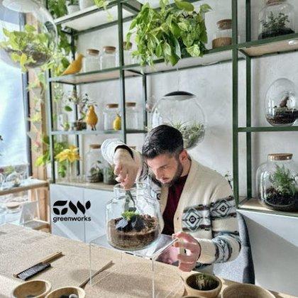 Greenworks Madrid: Jardines Verticales, alquiler, diseño e instalación. Talleres terrario, team building. Eventos