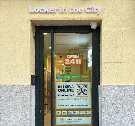 Locker in the City Madrid - Consigna 24h en Gran Vía | Puerta del Sol | Montera