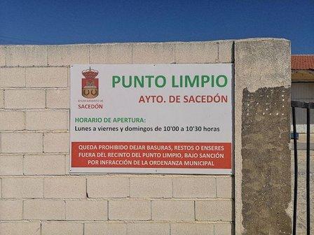 Punto limpio Sacedón