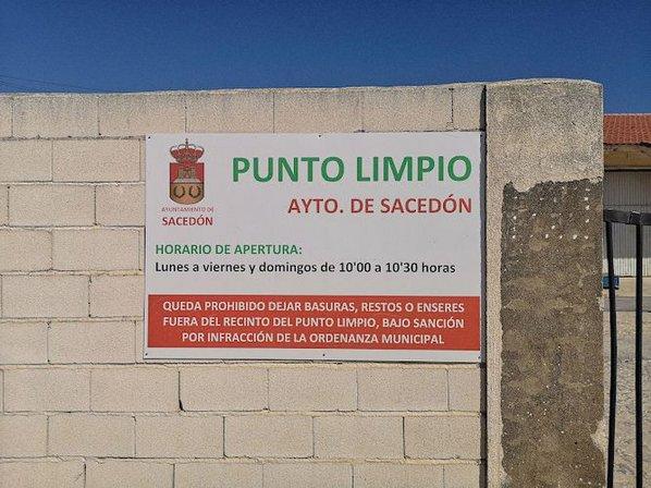 Punto limpio Sacedón