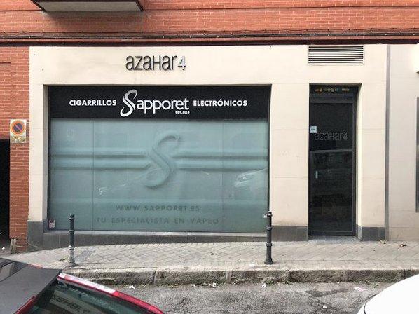 Tienda de vapeo Madrid Sapporet