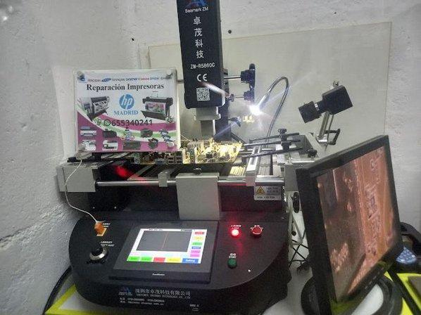 Reparación de impresoras y fotocopiadoras, plotter