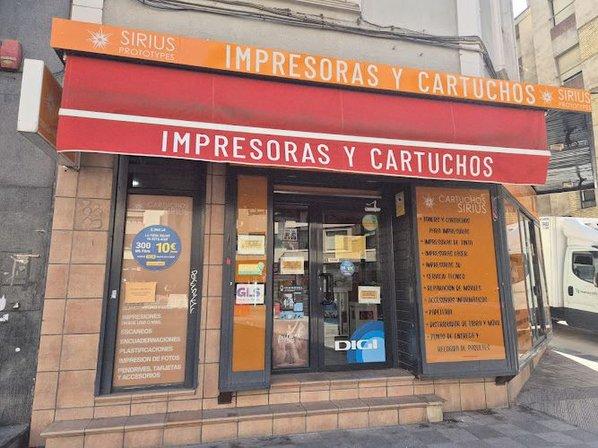Cartuchos Sirius Parcelshop
