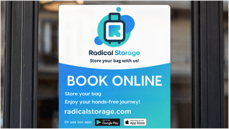 Luggage Storage Moncloa Subway Station - Radical Storage