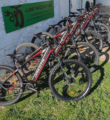 Las Machotas rutas y alquiler bicicletas eléctricas