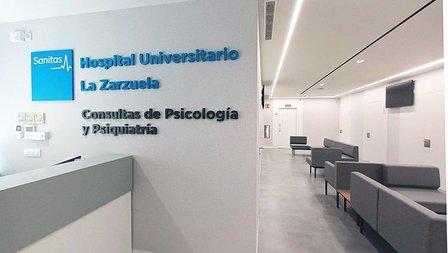 Consultas de Psicología y Psiquiatría. Hospital Universitario La Zarzuela.