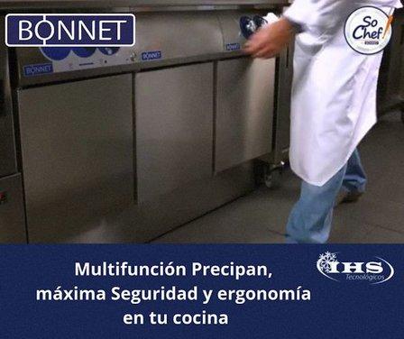 Maquinaria cocina industrial y hostelería.Distribuidor BONNET. IHS Tecnológicos