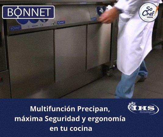 Maquinaria cocina industrial y hostelería.Distribuidor BONNET. IHS Tecnológicos