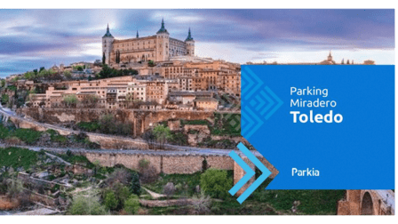 Parking PARKIA by INDIGO en Miradero Plaza Zocodover. Toledo