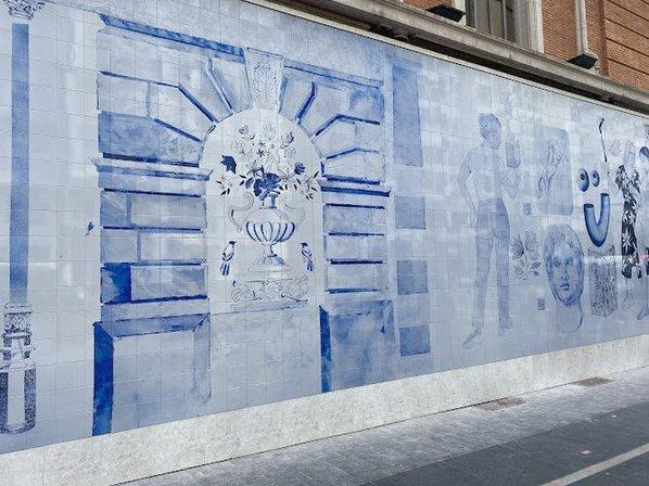 Mural Feminista de la Gran Vía de Madrid