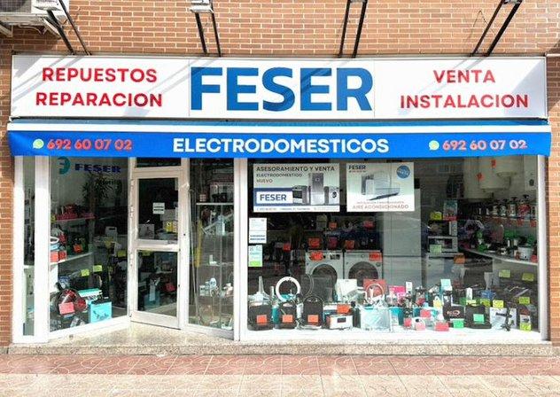 FESER repuestos y reparación de electrodomésticos.