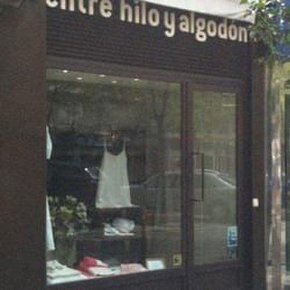 entre hilo y algodón