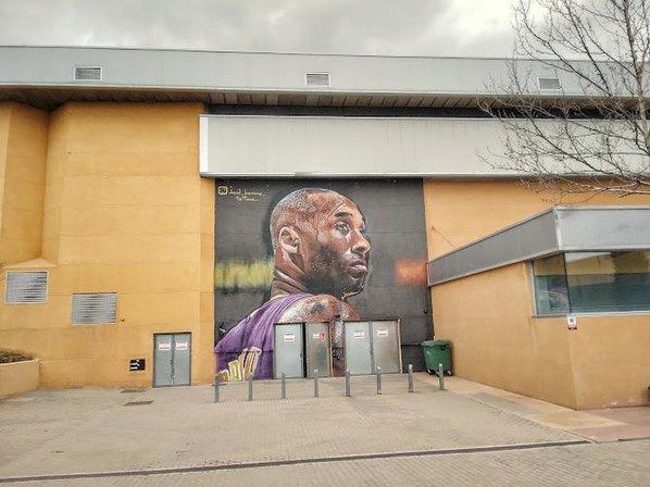 Mural de Kobe Bryant de David Barrera