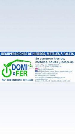 Recuperaciones de Hierros, Metales & Palets DOMI & FER