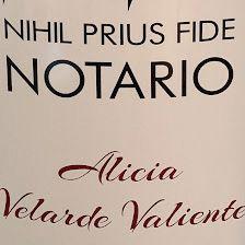 NOTARIA ALICIA VELARDE VALIENTE