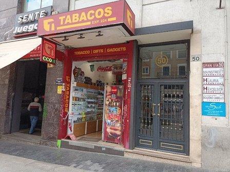 Tobacconist Gran Vía 50