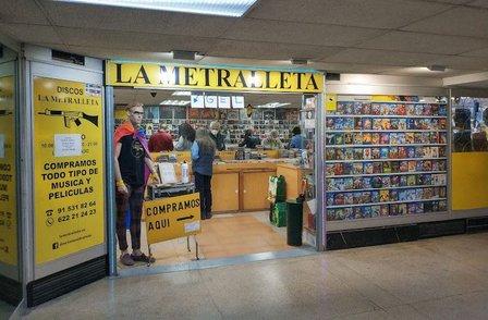 La Metralleta Discos Todo Música y Cine