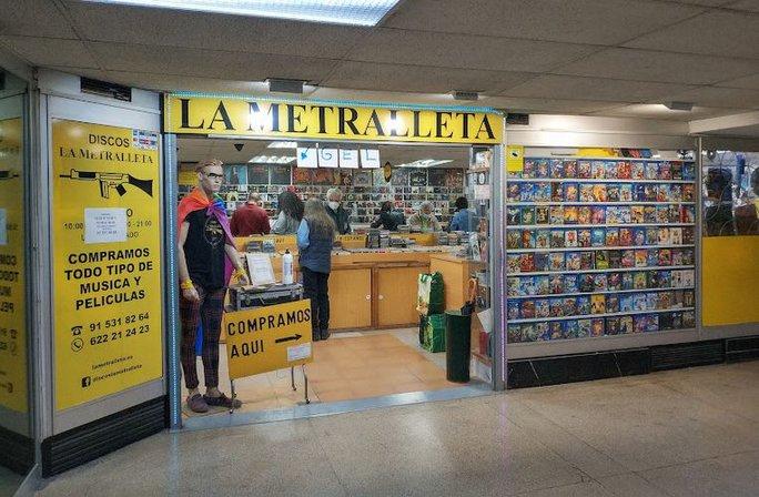La Metralleta Discos Todo Música y Cine