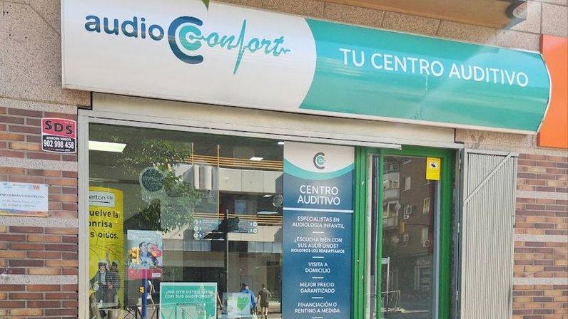 AUDIOCONFORT centro de audífonos en leganes. Aparatos auditivos.
