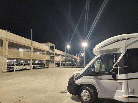 Área de autocaravanas de Torrejón