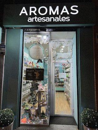 AROMAS ARTESANALES. c/ Alcalá 291. Madrid (Metro Carmen / Quintana)