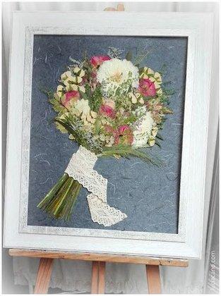 Flores para Siempre, Lucia Cano. Secado de ramos de novia