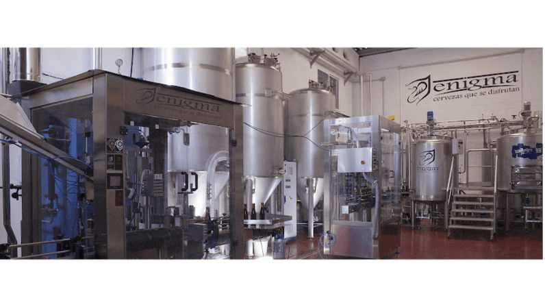Cervezas Enigma y destilados Espíritu Enigma