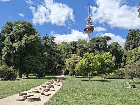 Park plantation of the Berro's fountain
