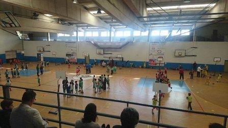 PABELLÓN polideportivo MUNICIPAL de Santa María de Benquerencia.