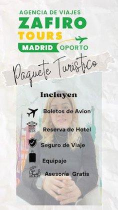 AGENCIA VIAJES ZAFIRO TOURS MADRID OPORTO