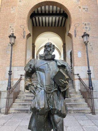 Statue of Miguel de Cervantes