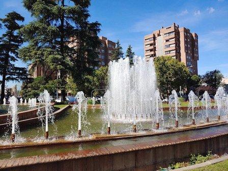 Fuente Plaza Eliptica