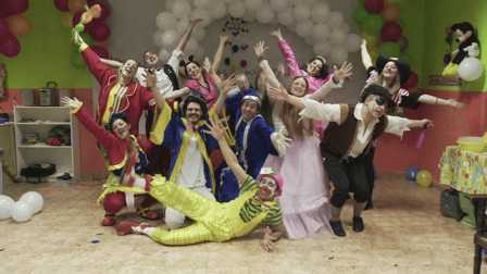 Animación de fiestas infantiles en Madrid