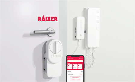 Raixer | Cerradura Inteligente WiFi | Control de acceso